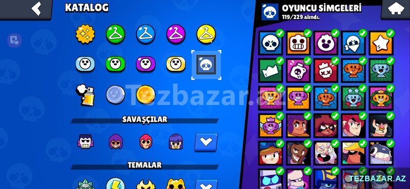 Brawl stars hesabı Oyunlar TEZBAZAR AZ