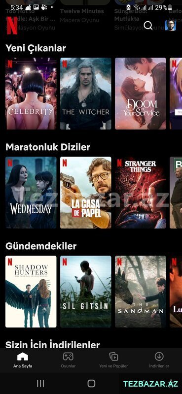 Netflix Ultra Hd Oyunlar TEZBAZAR AZ