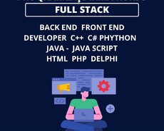 Full stack, Developer, Back end, Frontend kursları