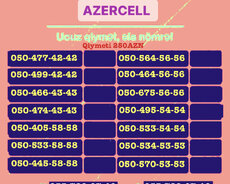 Azercell nömrə 0505335454