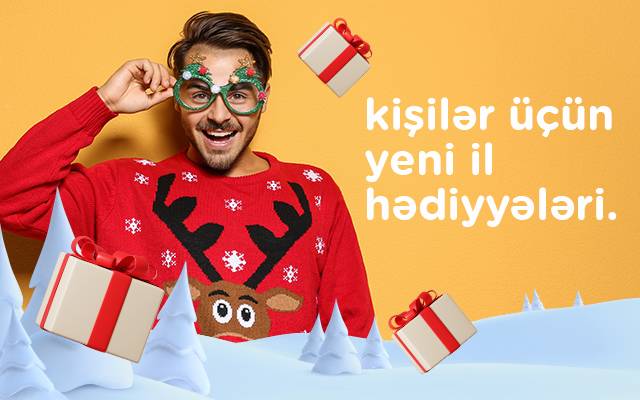 Kişilər Yeni ildə hansı hədiyyələri gözləyir – ƏN YAXŞI HƏDİYYƏ İDEYALARI   