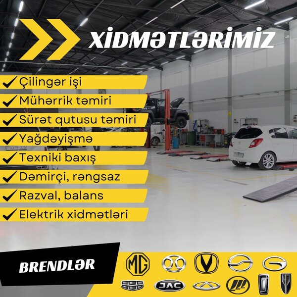 Çin avtomobilləri üçün möhtəşəm servis fəaliyyətə başladı