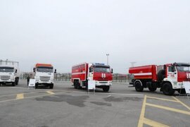 Fövqəladə Hallar Nazirliyi tərəfindən 100 "KamAZ" avtomobil alınıb