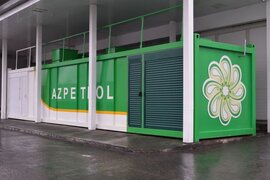 Avtobus bazasında "Azpetrol" istifadəyə verilib