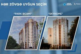 "Kristal Abşeron" iki fərqli layihəsini təqdim edir: Park Əcəmi və SkyHome