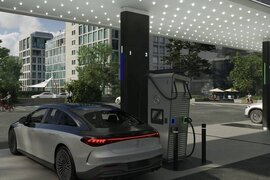 "Mercedes" gələn il dünyada 2000 sürətli enerji doldurma stansiyası açacaq