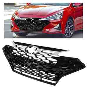 Hyundai Elantra 2019-2020 Sport radiator barmaqlığı Hyundai Elantra 2019-2020 Sport radiator barmaqlığı