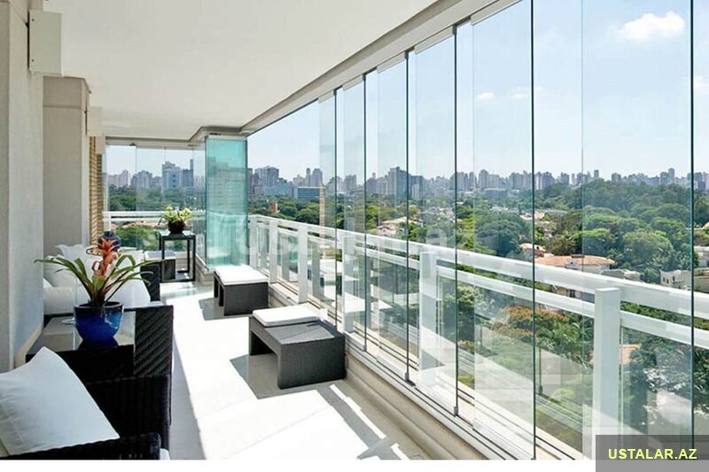 Заказать стеклянный балкон Заказать стеклянный балкон