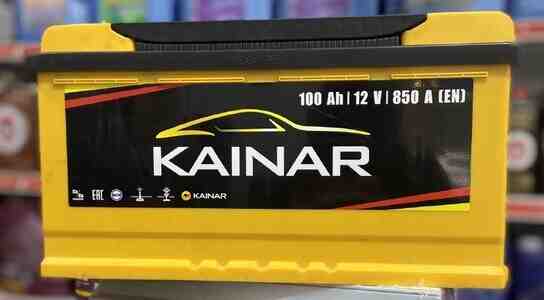 Akkumulyator KAINAR 12V 100Ah 850A, ehtiyat hissələri I Avto hissələr ...
