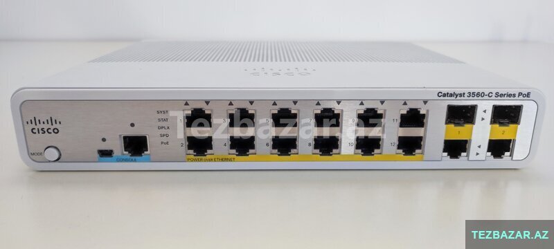 Cisco Switch 3560 c series 12 port poe