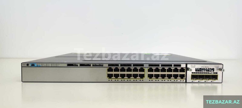 Cisco 3750x-24poe+ Switch 4x1g Port