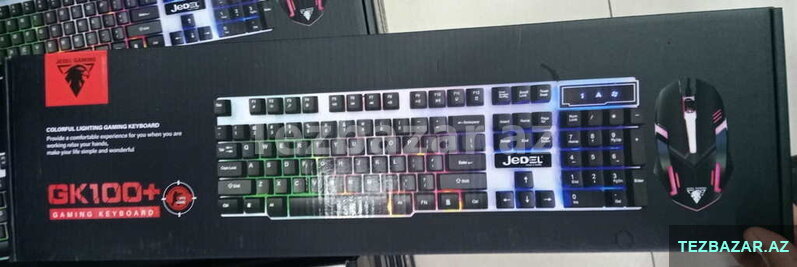 Jedel Gk100 Gaming Keyboard and Mouse