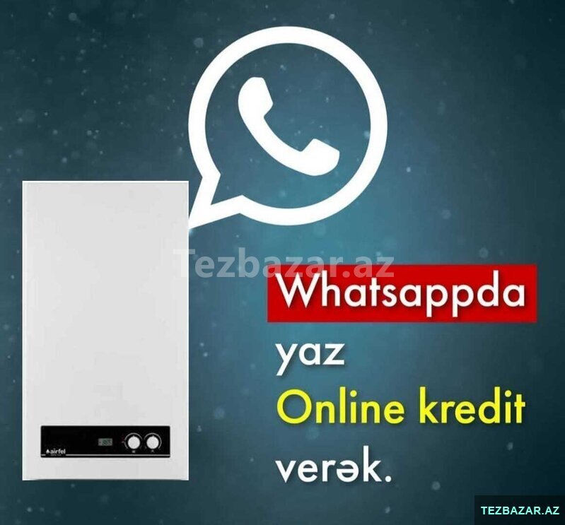 Online sifarişlə radiator və Kombi İlkin ödənişsiz