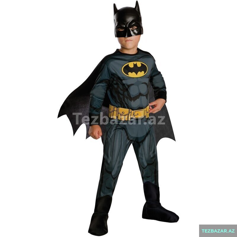 Batman kostyumu geyimi uşaqlar üçün