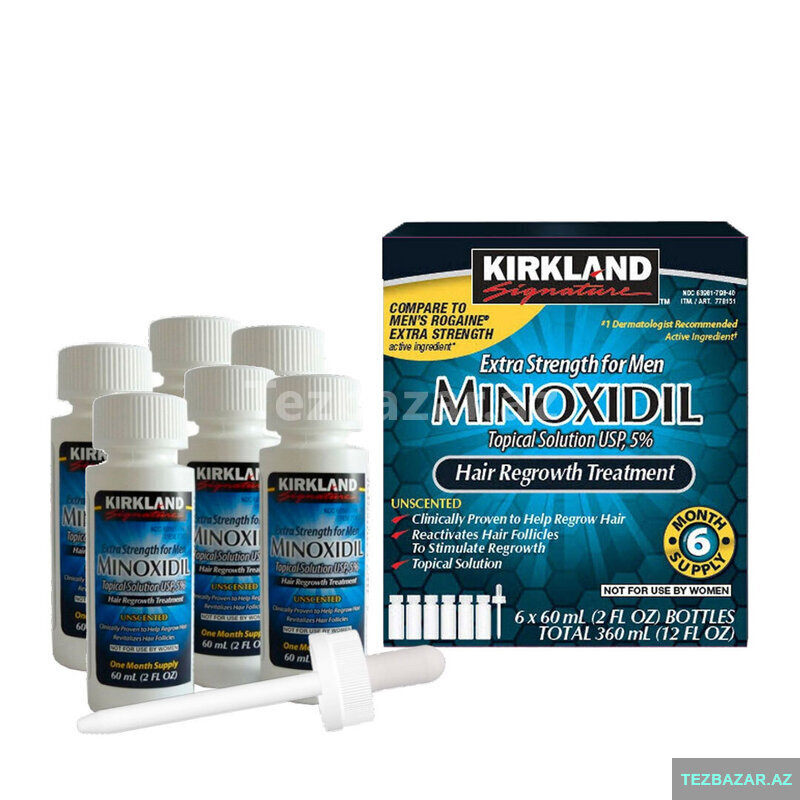 Kirkland Signature Minoxidil - Saç bərpaedici losyon