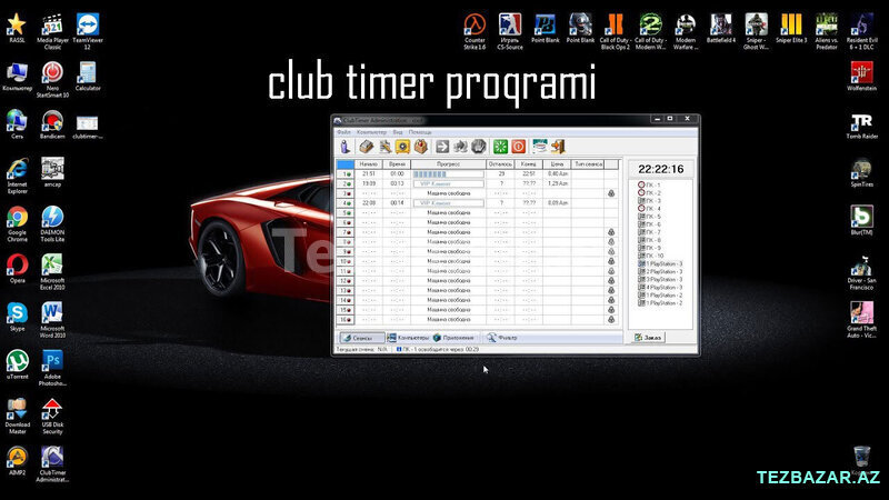 Club Timer proqramı