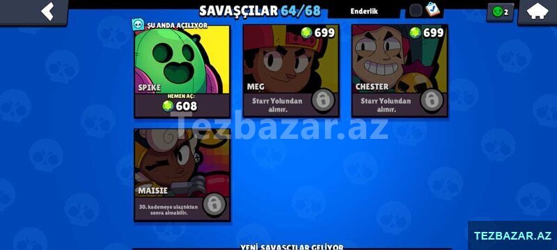 Brawl stars, Oyunlar - TEZBAZAR.AZ