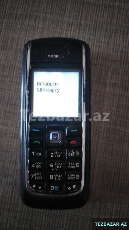 Nokia model 6020 ela veziyyetde (orijinaldir) qeydiyyat kecm