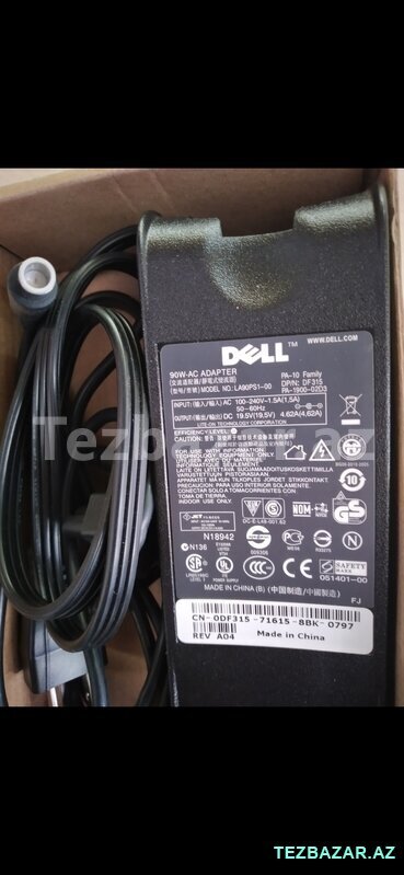 Dell noutbuk orijinal adapteri (yenidir)