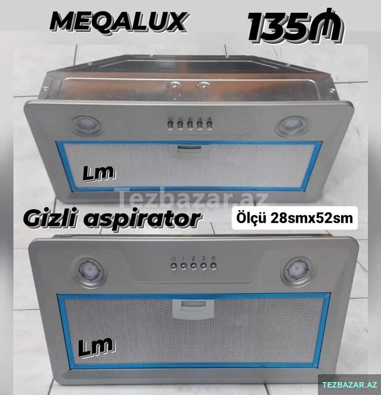 Meqalux / gizli aspirator