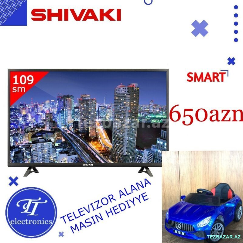 Shivaki 109 Ekran Smart