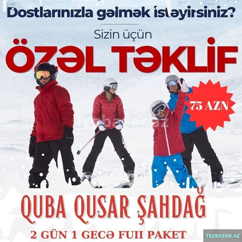 Quba Qusar Şahdağ Turu 02-03 Dekabr