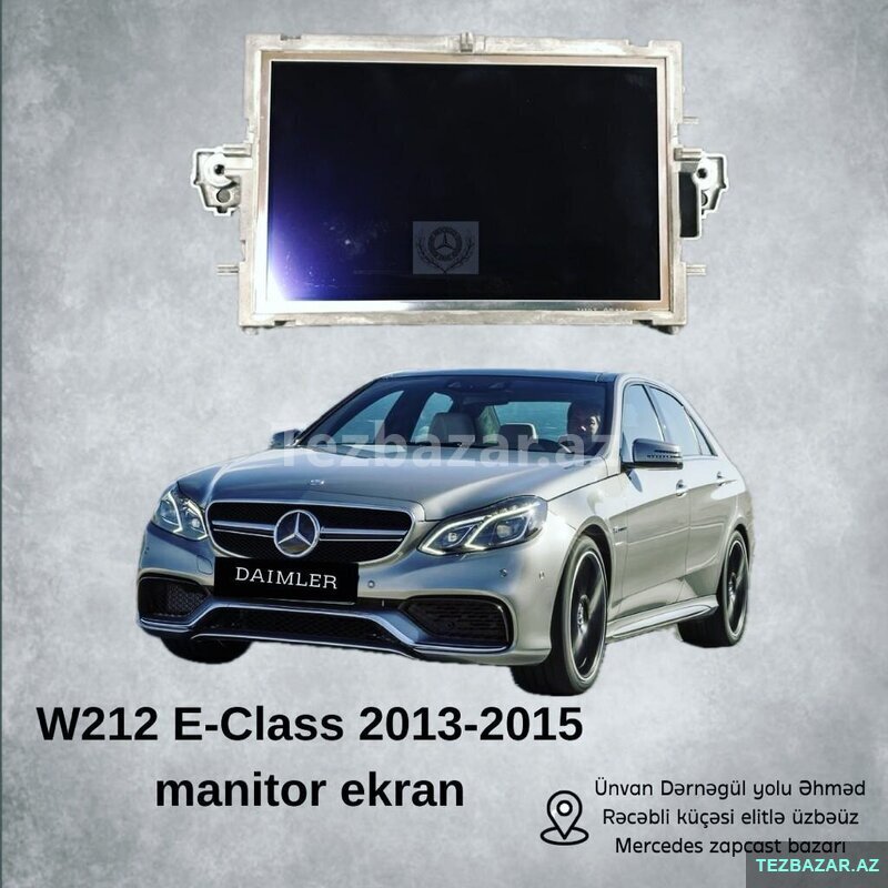 W212 monitor ekran