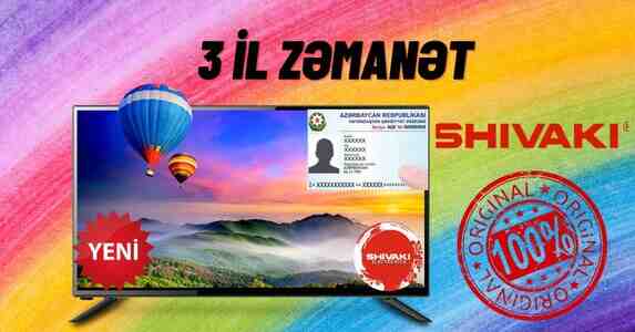 Televizor Shivaki Smart Tv - TEZBAZAR.AZ