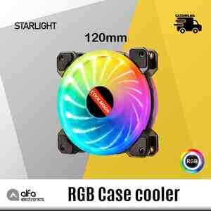 Rgb kuler Coolmoon Starlight Led 120mm (Programable Case Fan ...