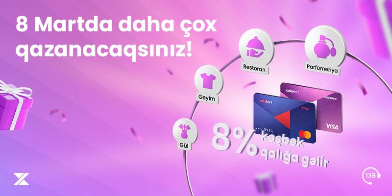 Azərbaycan banklarından 8 Mart təklifləri – Hədiyyələr, Endirimlər, Güzəştlər