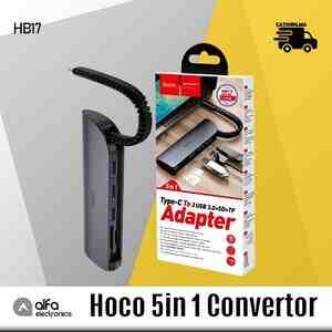 Hub 5 in 1 Type-C kabel Hoco HB17