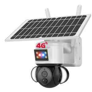 4G Sim kartlı Solar ptz 360 FHD kamera 3MP2K