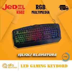 İşıqlı klaviatura Jedel K502