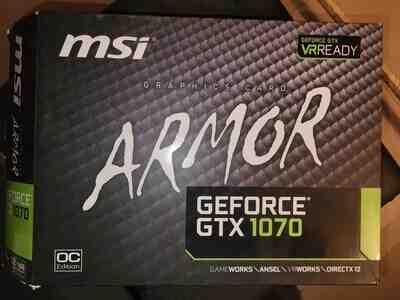 Geforce GTX 1070 MSI 8 GB