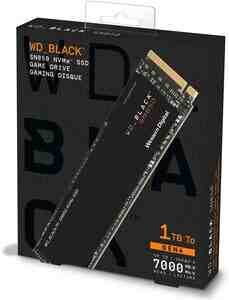 SSD Western Digital 1TB WD_black SN 850-7000MB