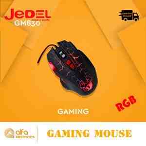 Jedel Gm830 Gaming Mouse Rgb (Macro Siçan)