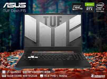 Asus TUF Dash F15 FX517ZE-HN050, Ucuz Komputerler - TEZBAZAR.AZ
