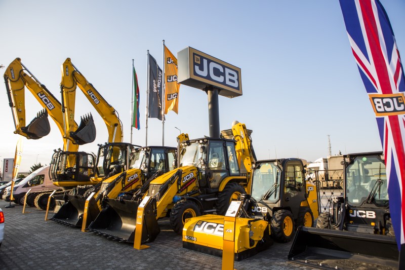 Bakıda JCB texnikalarının servis mərkəzi və şourumu açıldı - VİDEO/FOTO