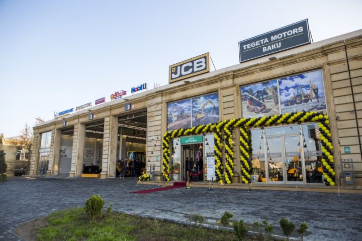 Bakıda JCB texnikalarının servis mərkəzi və şourumu açıldı - VİDEO/FOTO