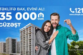 35 000 manatadək qənaət etməklə MƏNZİL SAHİBİ OLUN