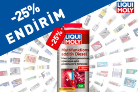 "LIQUI MOLY" dizel avtomobil sahiblərinə bu məhsulu - 25% ENDİRİMLƏ SATACAQ