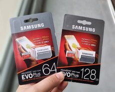 128 Gb Samsung Yaddaş kartı Klass 10