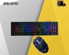 Jedel GK110+ (led Keyboard, Mouse)