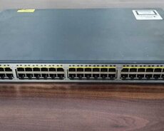 Cisco 3750 v2 48 poe 4x1g Port Switch