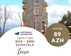 Zaqatala-Qax-Şəki turu