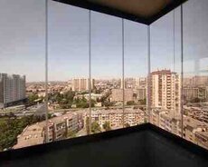 Cam balkonların hazırlanması və quraşdırılması