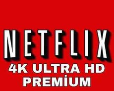 Netflix Premium səhifəsi