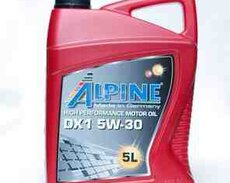 ALPINE 5W30 DX1(GM Dexos1) 5L mühərrik yağları
