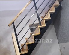 Сборка железных лестниц в домах
