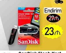 Flaş kart Sandisk 64GB Usb3